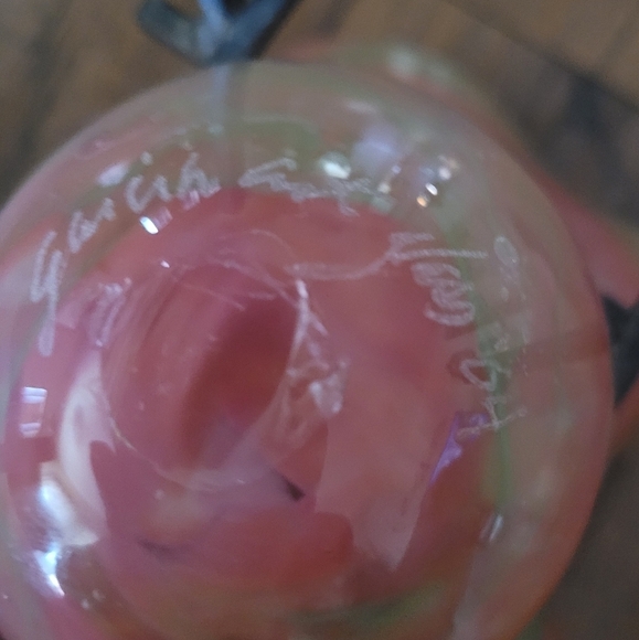 Vintage Garcia Art Glass Multi-color BlownVase - Picture 7 of 7